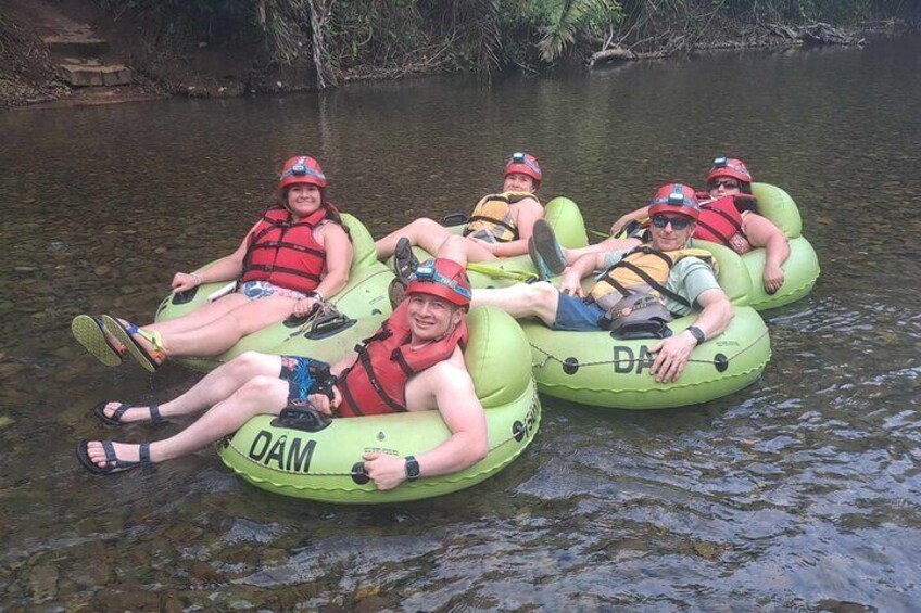 Cave Tubing Adventure with lunch from Belize City