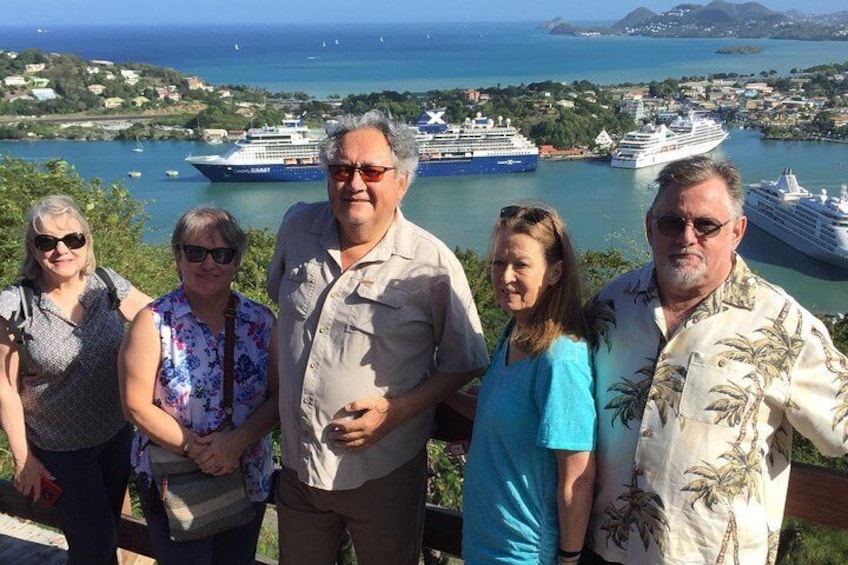 St. Lucia Land Tour to Soufriere