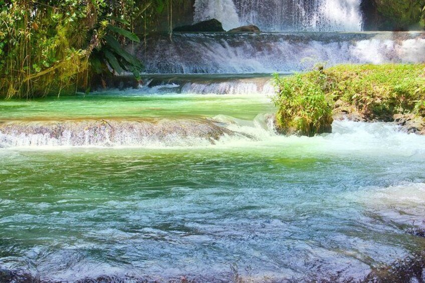 Dunn's River Falls in Jamaica!