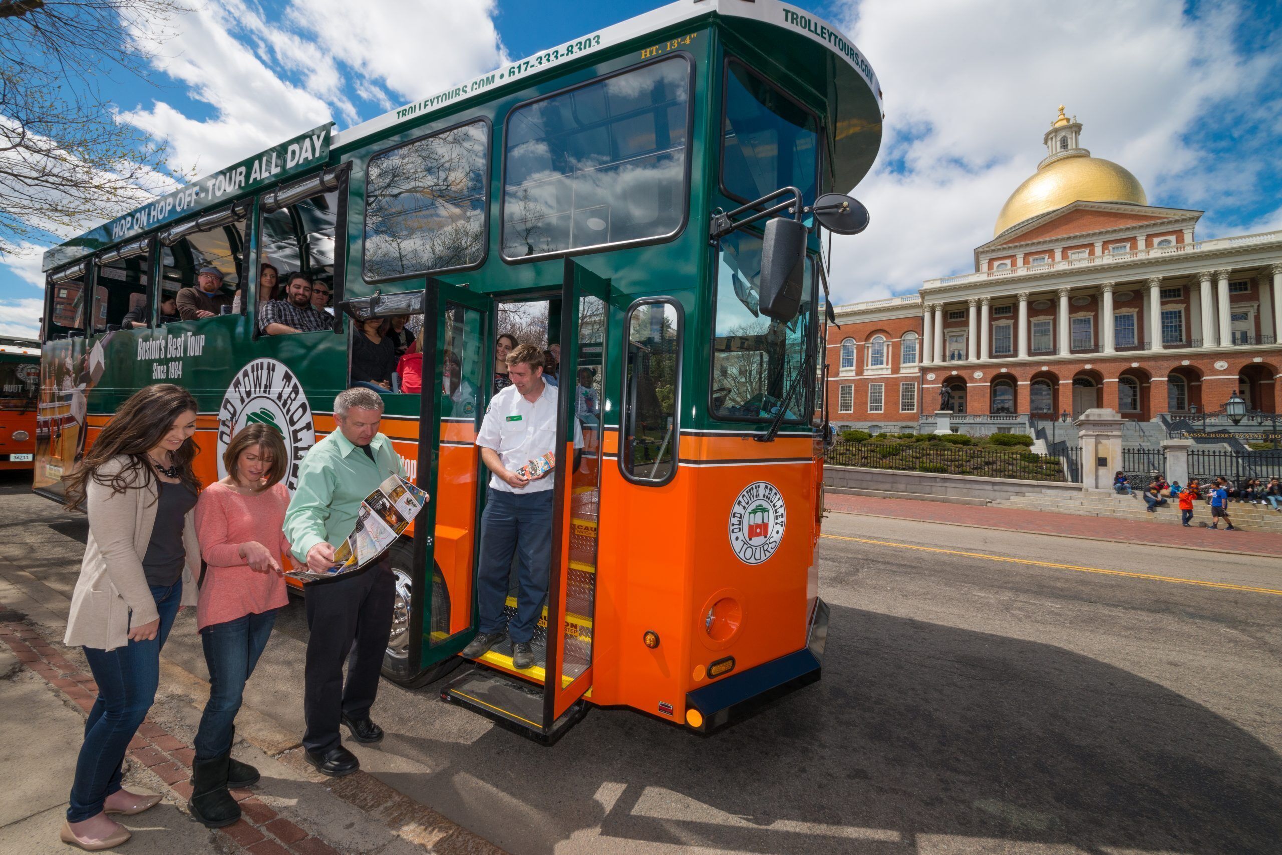 Boston Old Town Trolley Hop-on Hop-Off City Tour