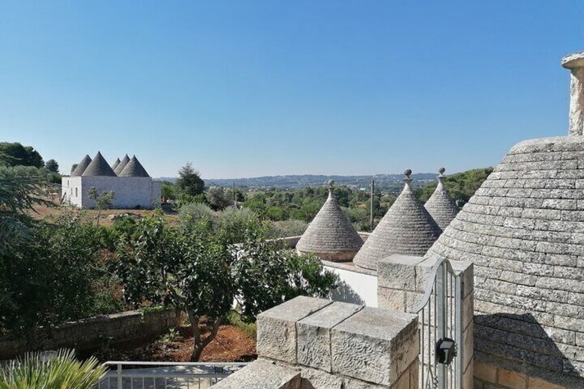 TRULLI area visit ALBEROBELLO and LOCOROTONDO from Bari 