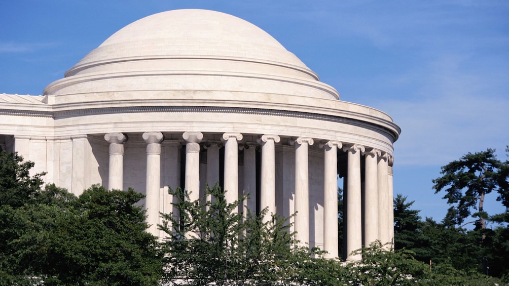 The Jefferson Memorial in Washington DC