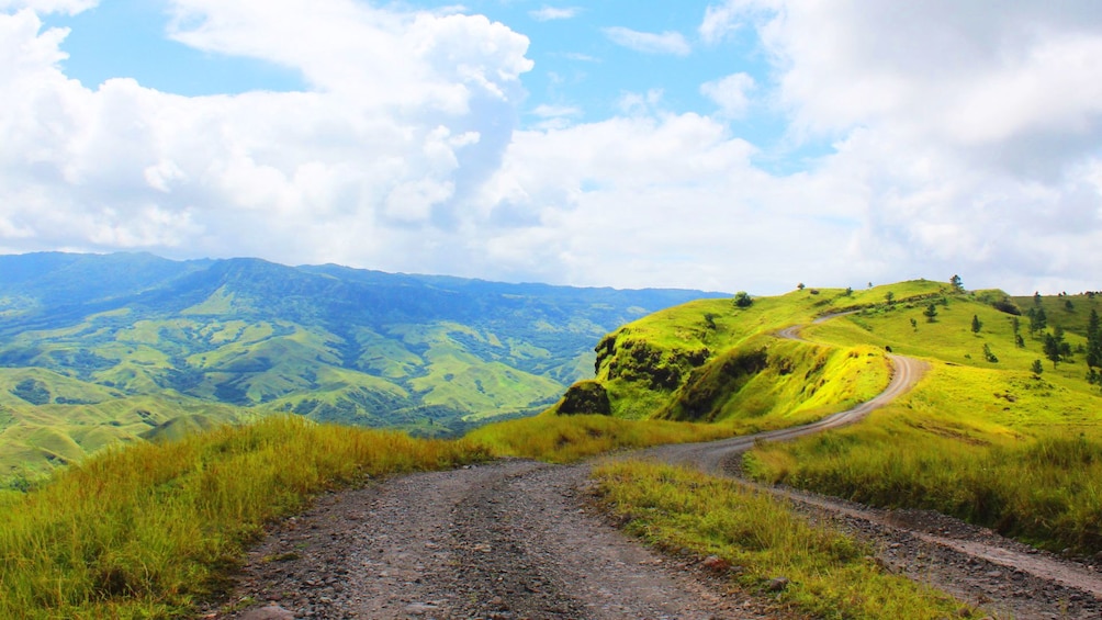 Dirt road in Fiji