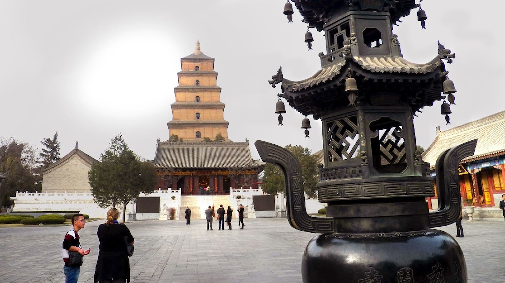 courtyard in xian