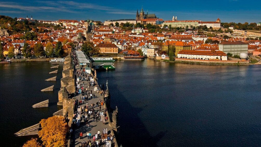 Vltava river in Prague