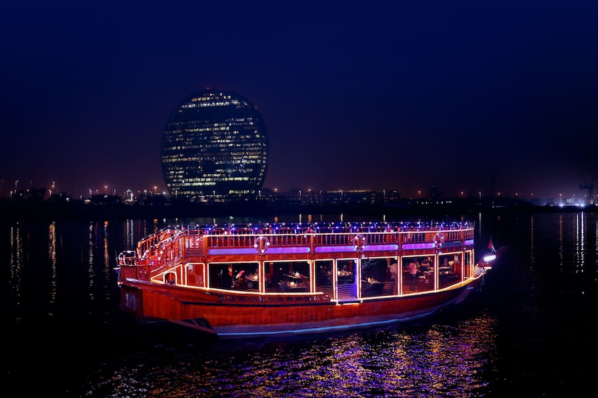 Dhow Dinner Cruise with Sharing Transfers