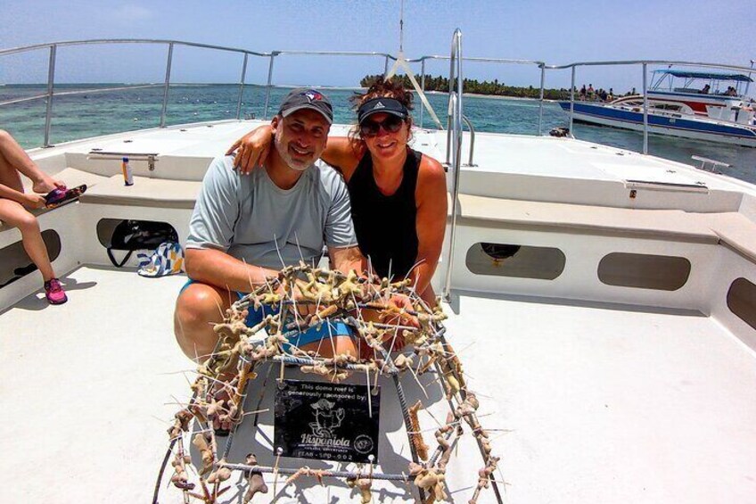 Coral planting 