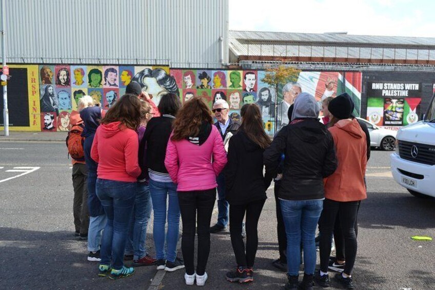 Original belfast black taxi tour 2hours