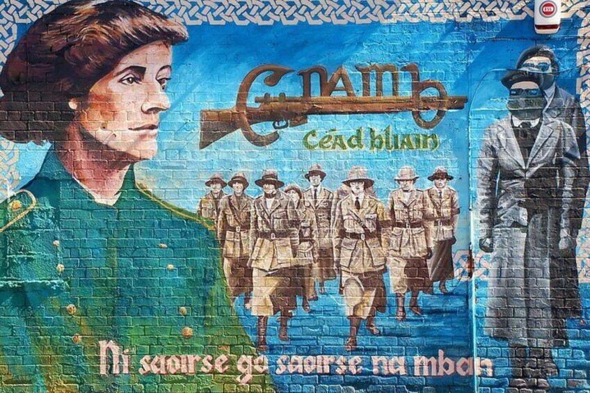 Original belfast black taxi tour 2hours