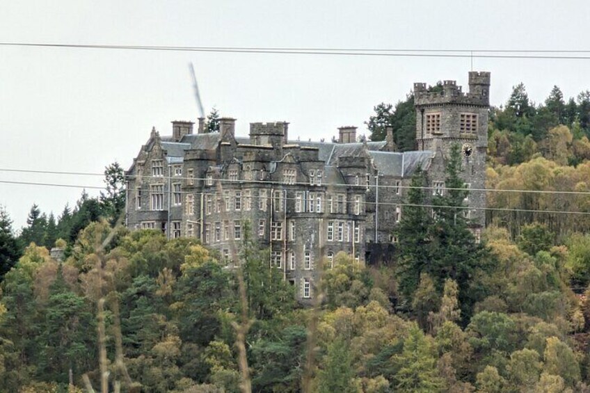 Invergordon port tour to Dunrobin castle