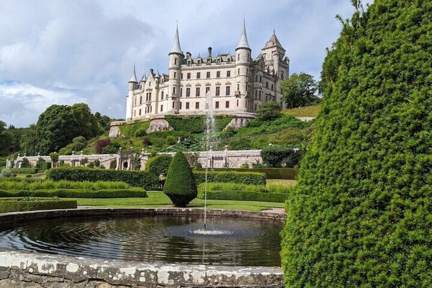 Invergordon port tour to Dunrobin castle