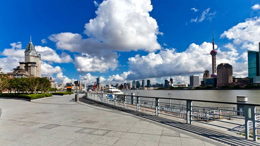 Beautiful city view of Shanghai