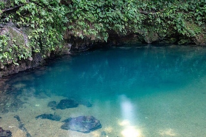 In-Land Blue Hole National Park and Belmopan City Tour From Belize City