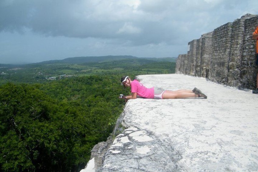 Xunantunich Mayan Ruin from Belize City