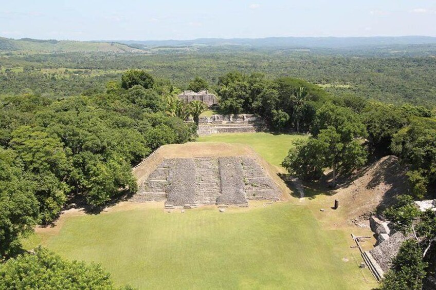 Xunantunich Mayan Ruin from Belize City