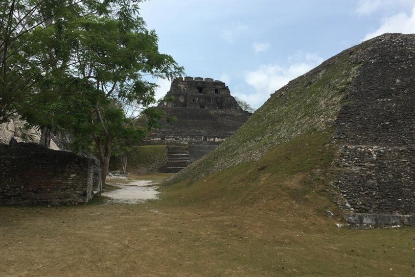 Xunantunich Mayan Ruin from Belize City