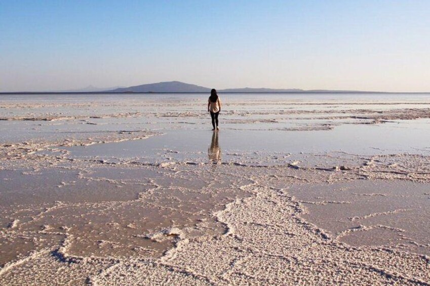 Lake Afdera Can sometime be Dry