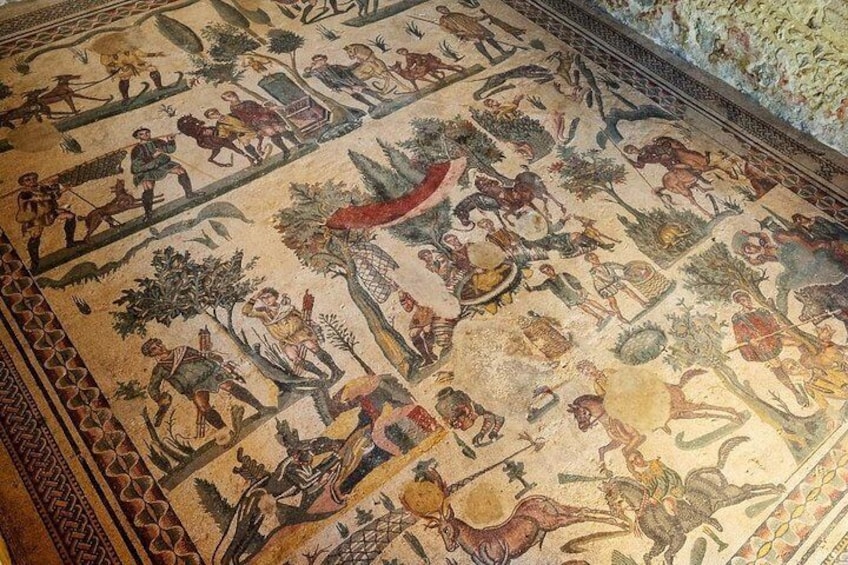 Piazza Armerina - Villa Romana del Casale - Mosaic