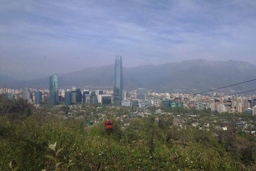 santiago walking tour