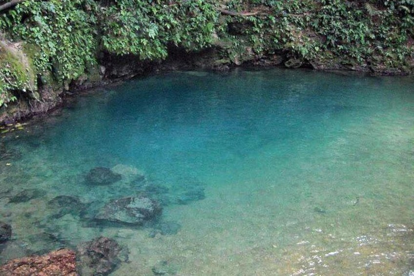 Swimming area “The Blue Hole”