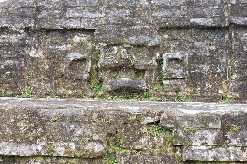 Private Altun Ha Ruins with Rum factory & Belize sign from Belize City