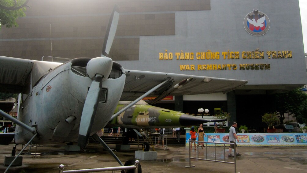 War remnants museum in Ho Chi Minh City 