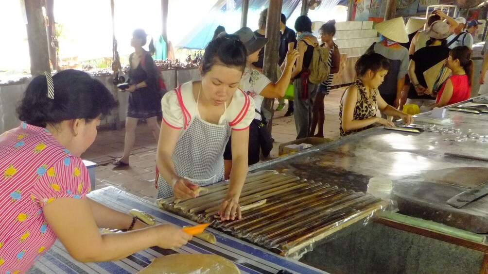 Marketplace in the Mekong Delta of Vietnam