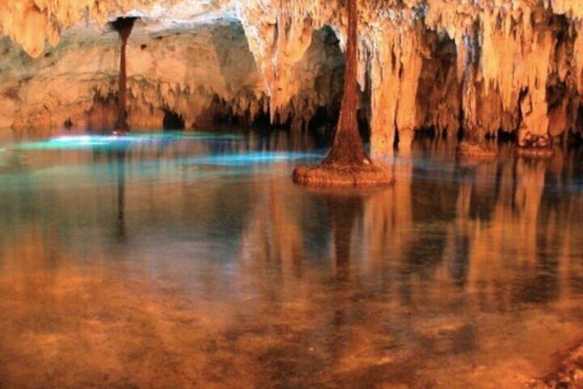 Cozumel Shore Excursion: Underground River & Caves Swim Tour