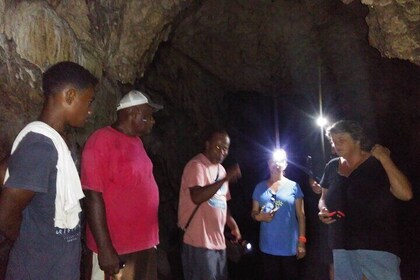 Cannibal Caves Tour, visit a Fijian Village, take part in Kava Ceremony