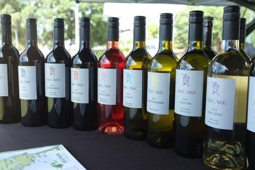 Wines from Kerikeri