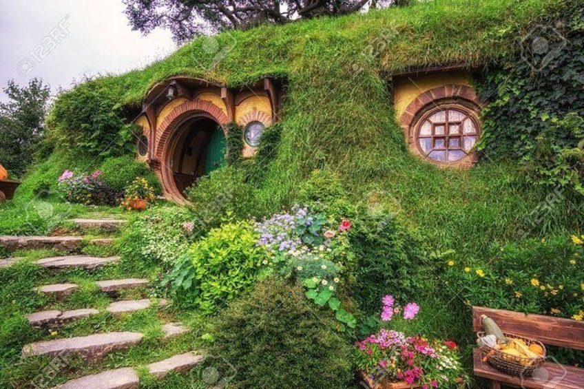 Hobbiton Movie Set