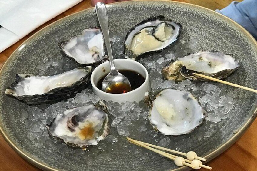 Pacific Oysters - a plenty in Marlborough - seasonal.