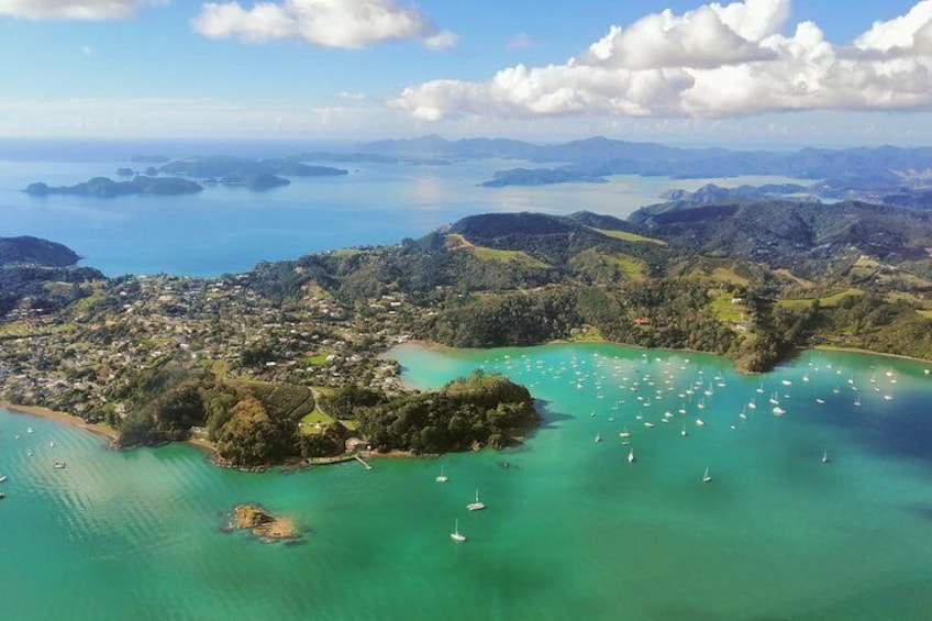 Bay of Islands - bird's view 