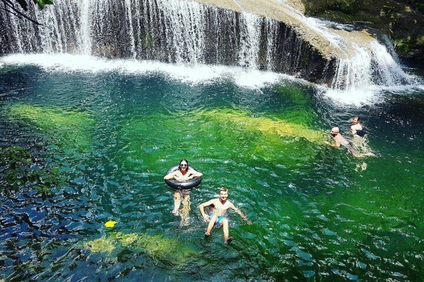Rarru Cascade on Efate Island