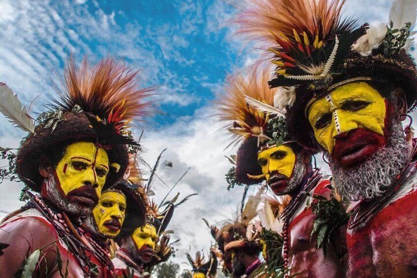 Tribal men culture