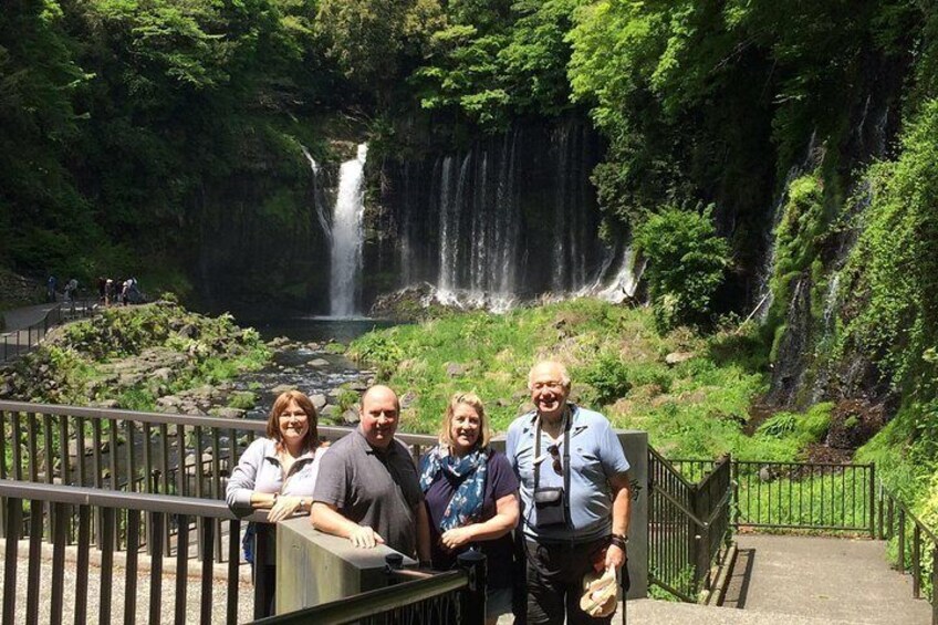 Shiraito & Otodome Falls in Fujinomiya City