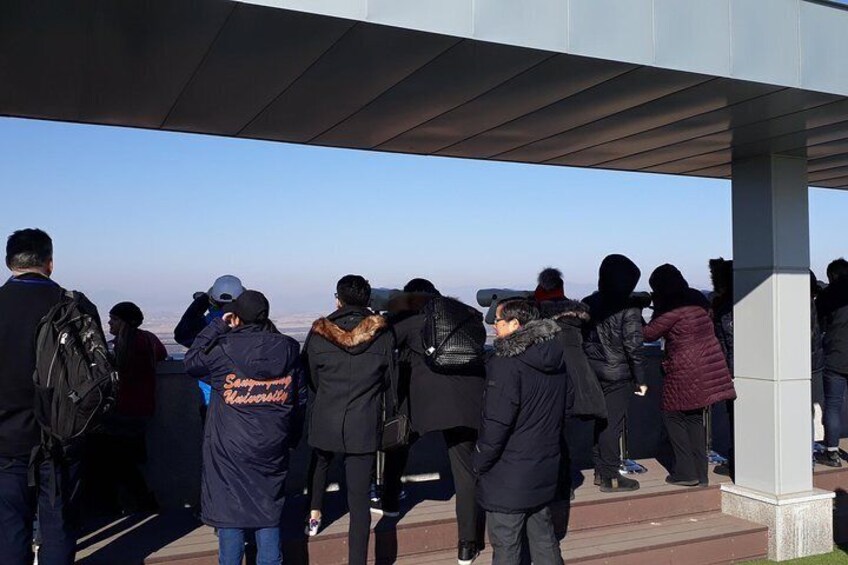 Half Day DMZ tour & drop off at Incheon airport (private group)