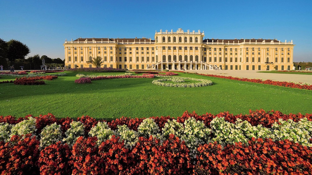 Garden and lawn in Prague