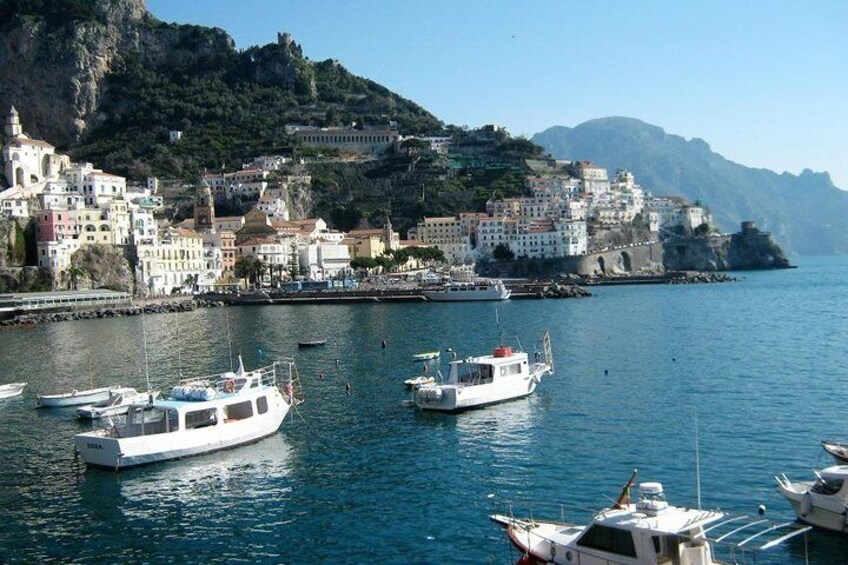 The Grand Tour: Ravello-Amalfi-Positano-Sorrento-Pompeii (FullDayPlus 10h)