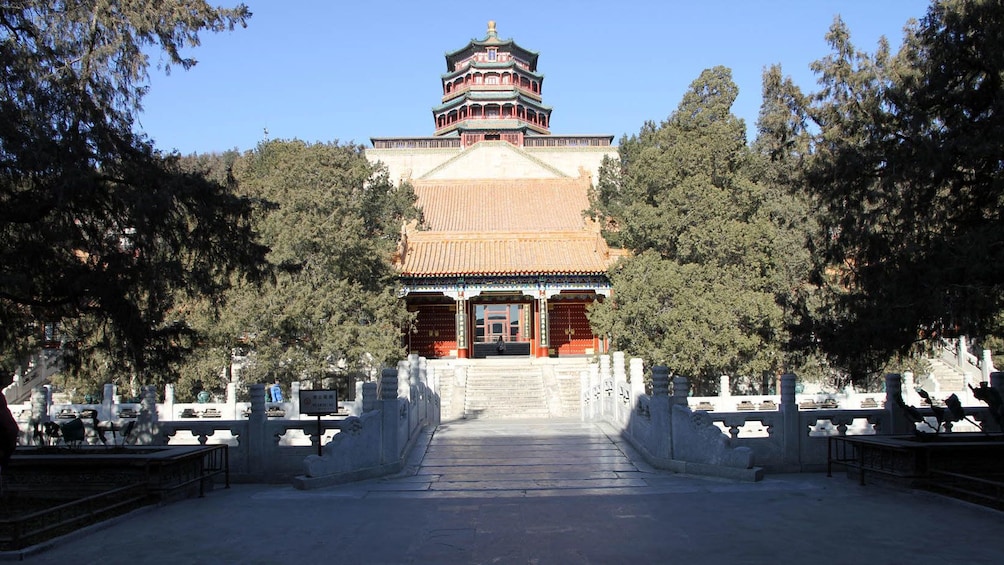 Exploring historic sites in Beijing