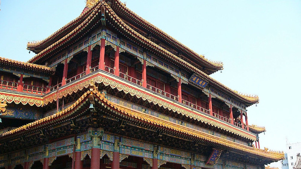 Visiting the Yonghe Temple in Beijing