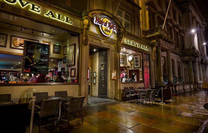 Hard Rock Cafe Edinburgh Dining with Priority Seating