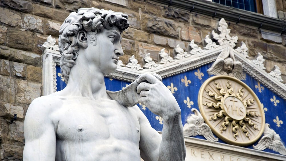 Statues and building flourish on Renaissance Walking Tour in Florence Italy