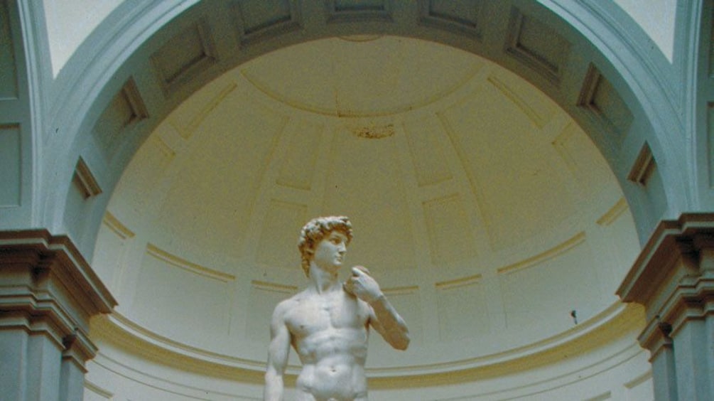 Statue on Accademia Gallery Guided Tour in Italy