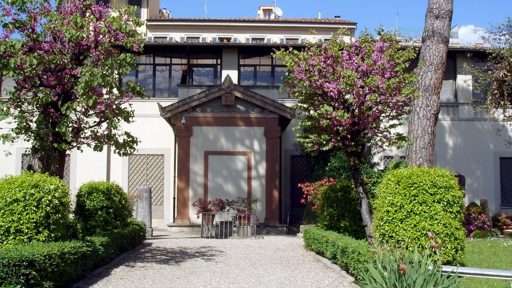 Exterior of Archaeological Museum in Florence Italy