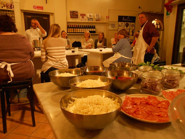 Pizza & Gelato Evening Cooking Class