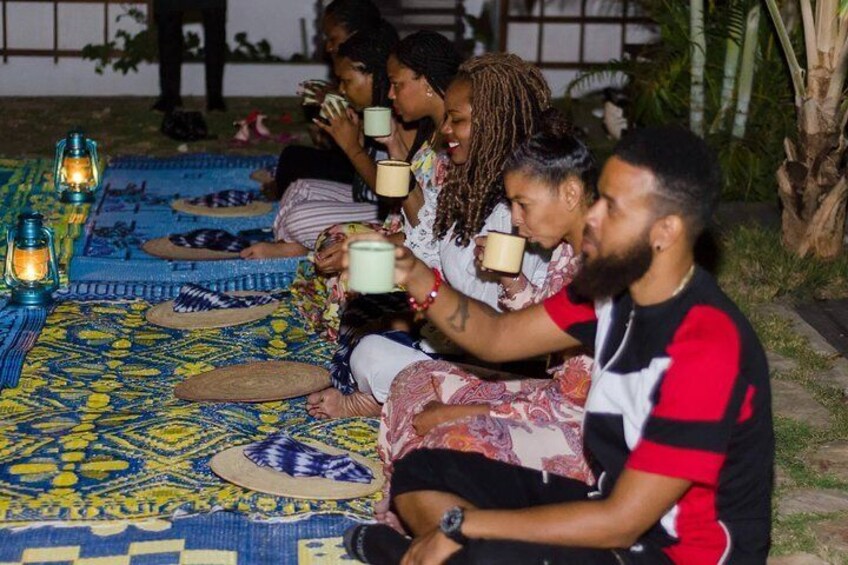 Fulani Dinner or Lunch On A Mat