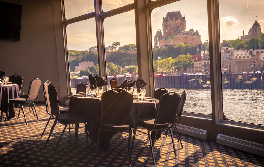 dinner cruise in quebec city