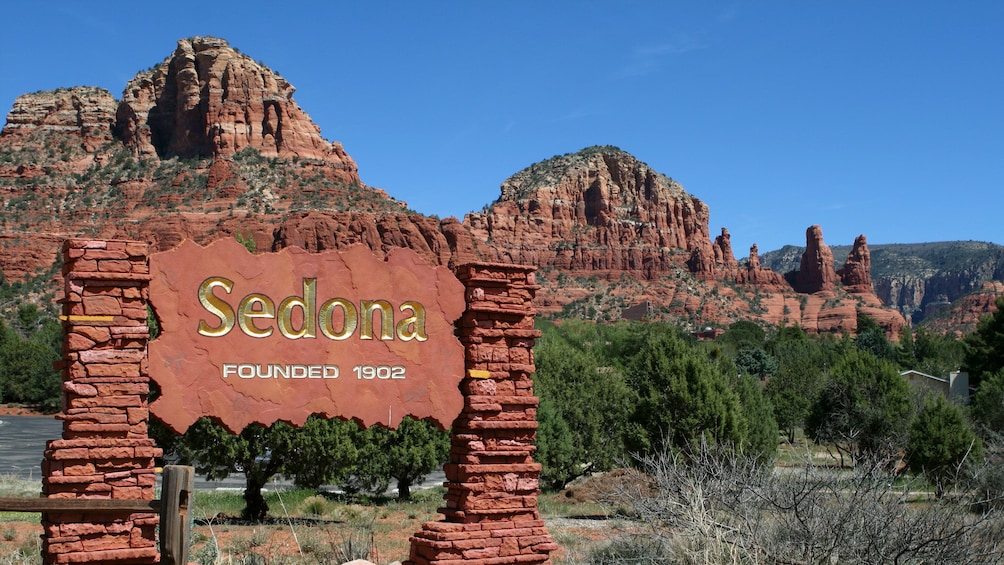 Sedona welcome sign