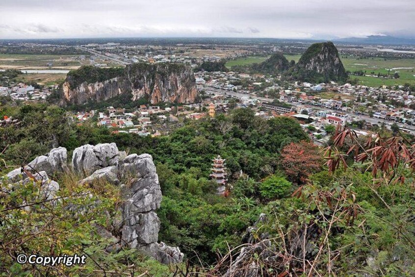 Da nang City Private Tour (MARBLE MOUTAIN + LADY BUDDHA) 